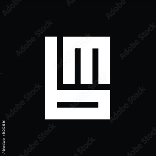 BM BM Logo Design, Creative Minimal Letter BM BM Monogram