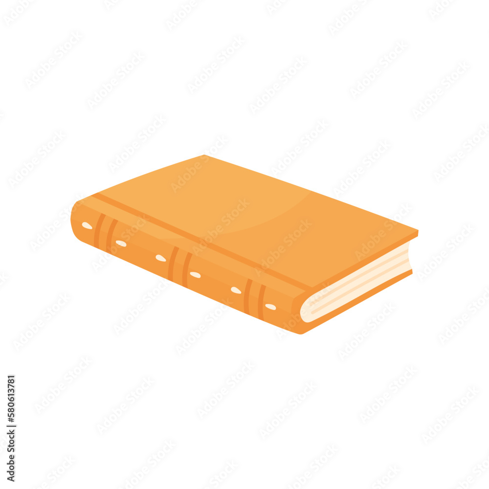 Vector book, illustration on white background, suitable for library design Vector book, illustration on white background, suitable for library design