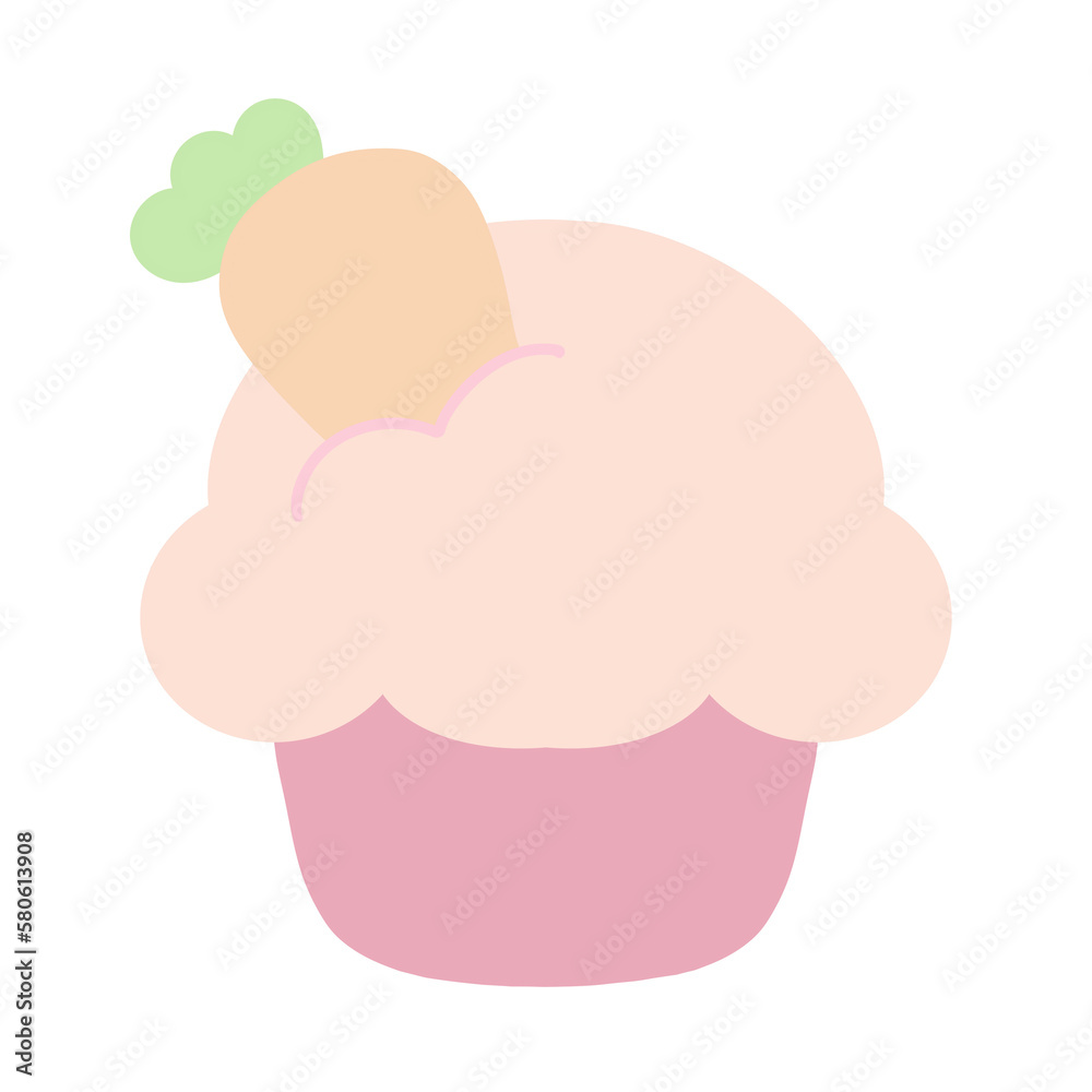 cute cupcakes with carrots cute cupcakes with carrots