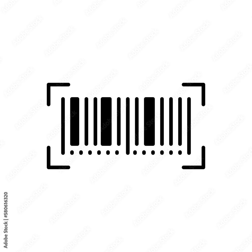 Barcode icon to display the product code by scanning it and seeing the price Barcode icon to display the product code by scanning it and seeing the price