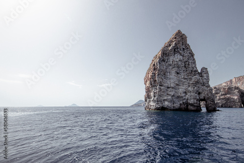 Rock formation off the coast of Italy