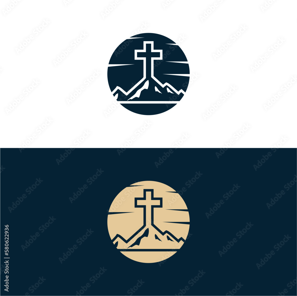 Obraz premium Logo church