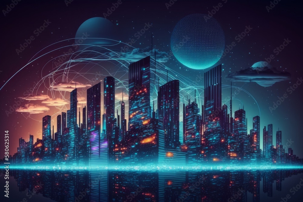 Revolutionizing Urban Living: Exploring the Smart City at Night with Advanced Application Development and the Internet of Things, Generative AI.