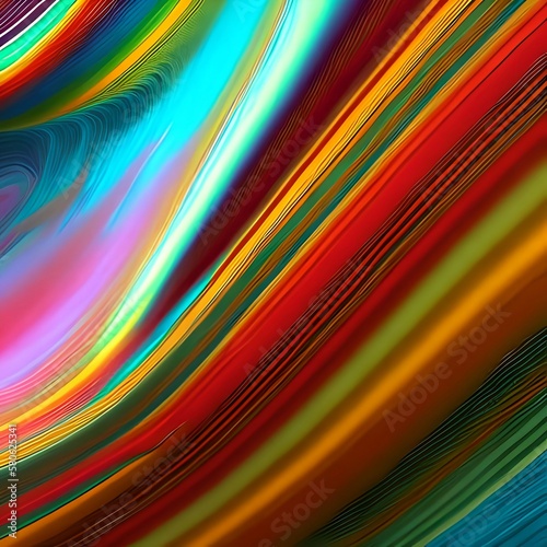 rainbow swirl abstract paint