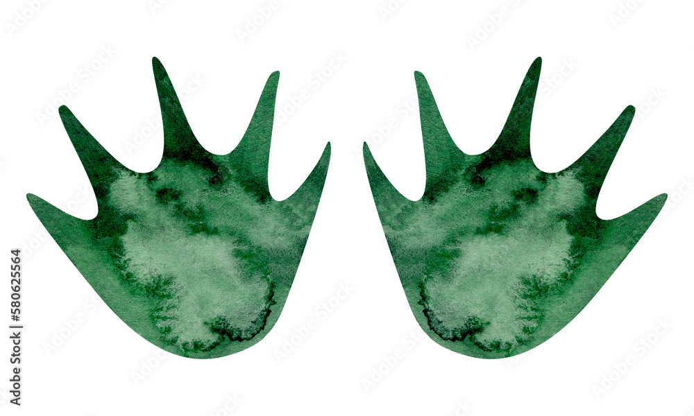 Animal Tracks Animal Feet Silhouette Path For Walking On The Paws Of animal-tracks-animal-feet-silhouette-path-for-walking-on-the-paws-of