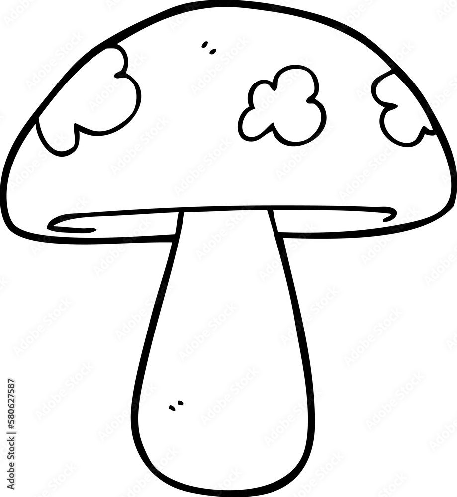 cartoon mushroom cartoon mushroom