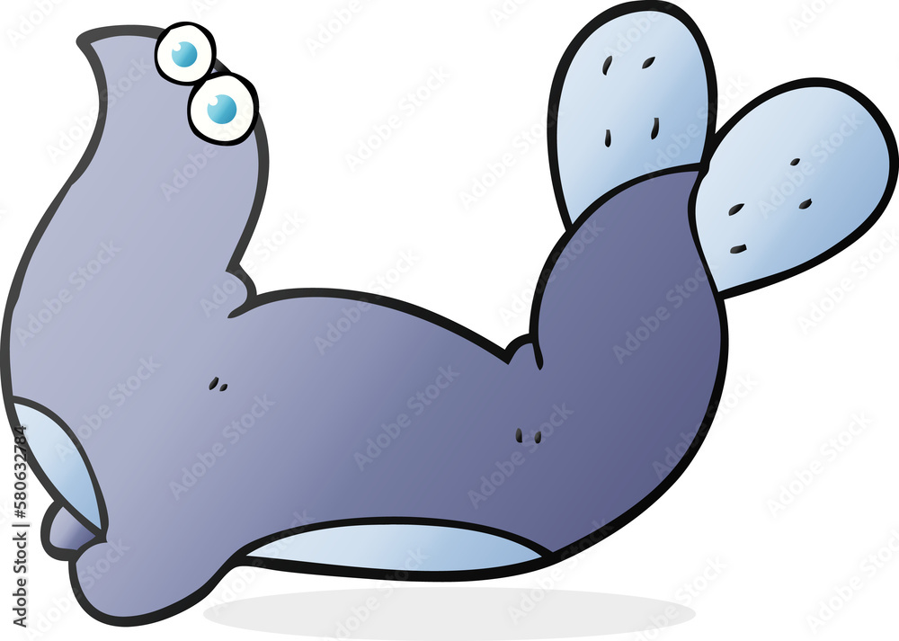 cartoon seal cartoon seal