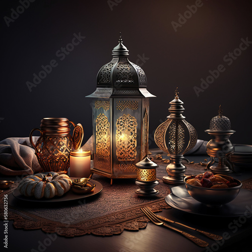 holiday ramadan festive table