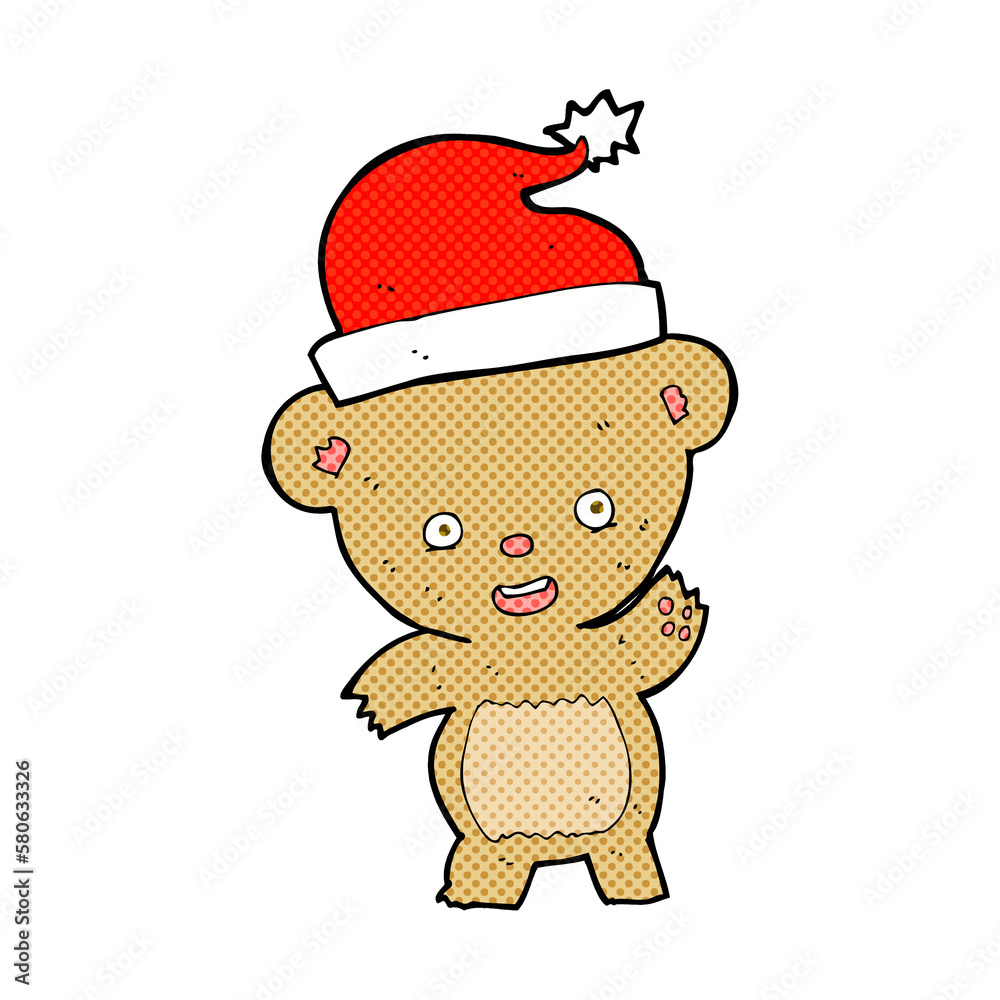 cartoon christmas teddy bear cartoon christmas teddy bear