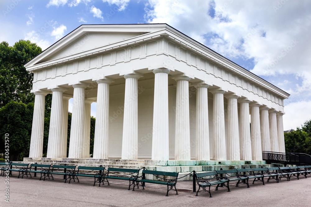 Fototapeta premium Temple of Theseus in Vienna, Austria