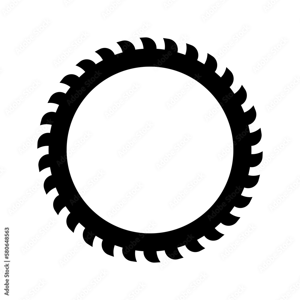 Minimalist vector of a machine gear. Minimalist vector of a machine gear.