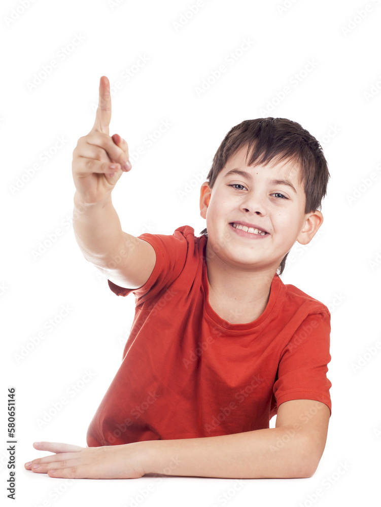 rebenoy vyrazhayet svoi emotsii boy raised a hand up separately rebenoy vyrazhayet svoi emotsii boy raised a hand up separately