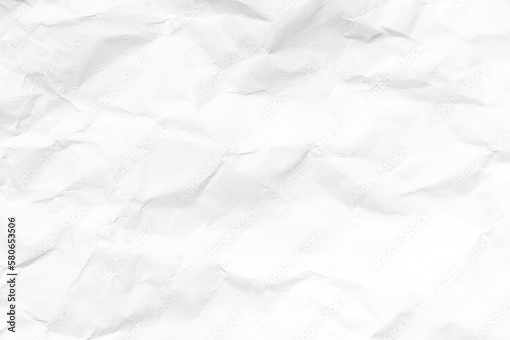 Grunge wrinkled white color paper textured background with copy space Grunge wrinkled white color paper textured background with copy space