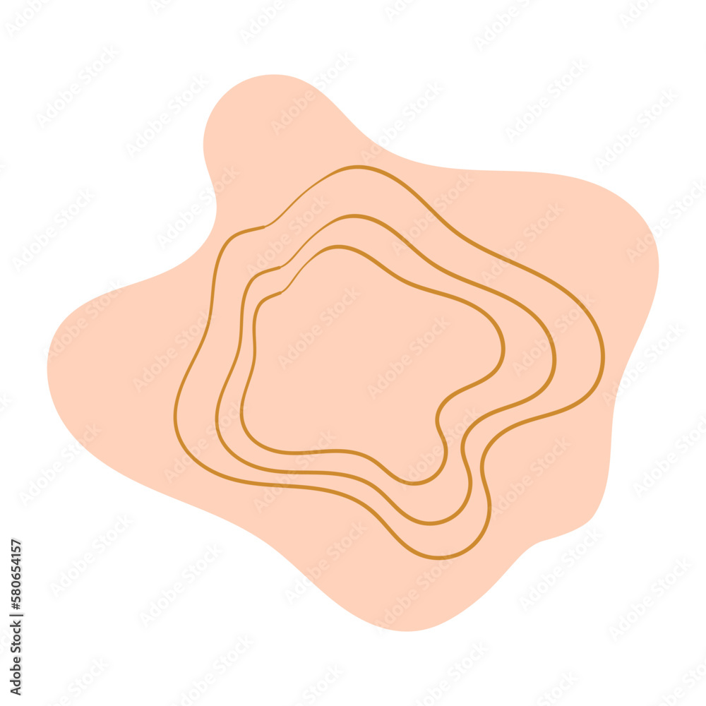 Abstract lines and graphic decorative elements Abstract lines and graphic decorative elements