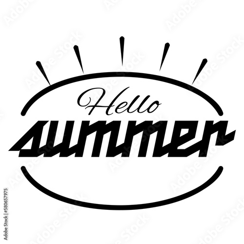 Summer svg text for print to t-shirt 