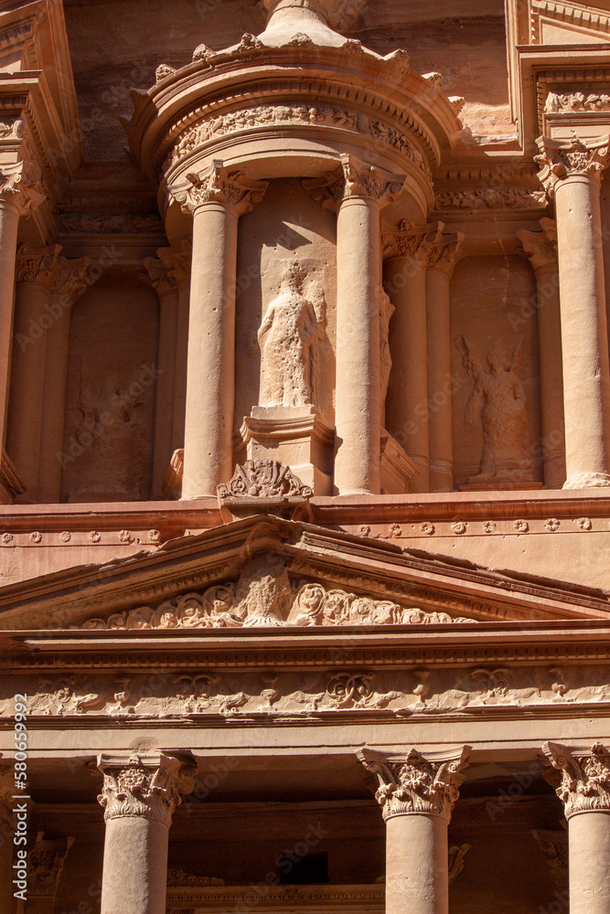 Fototapeta premium Petra Al-Khazneh Treasury