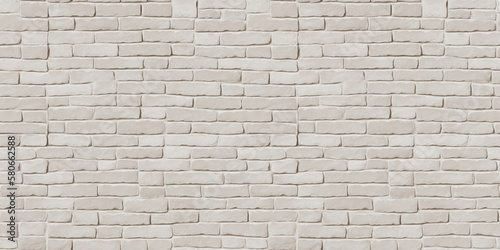 Wallpaper with seamless texture brick - Generative ai