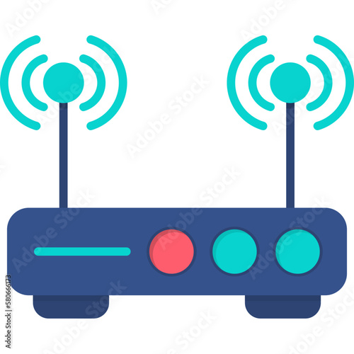 Router Pixel Perfect Detail Icon