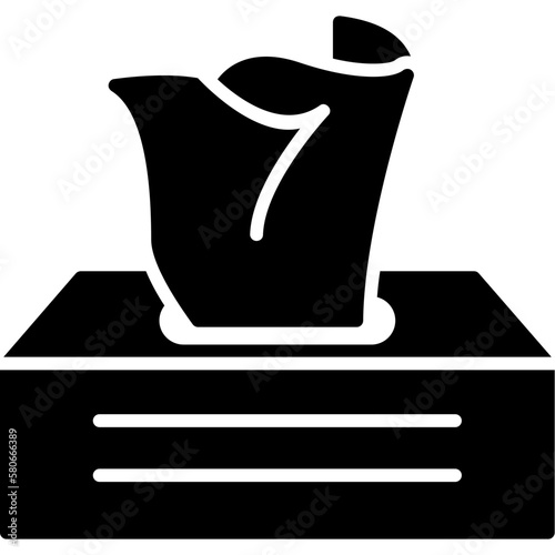 Wet Wipes Icon