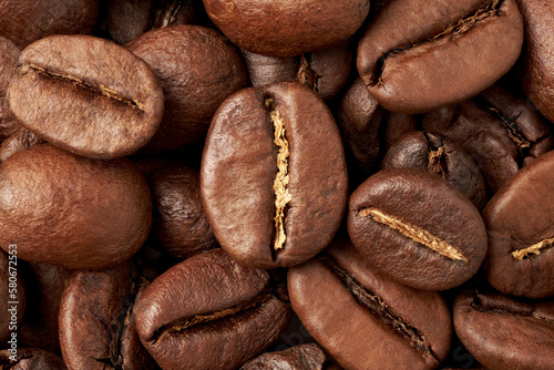 coffee beans closeup