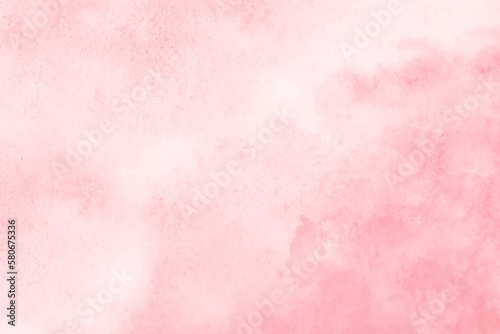 Abstract pink watercolor background. Paint brush paper textured stain canvas element. Pastel soft water color pattern. Abstract pink texture. Art watercolor background for wallpaper design