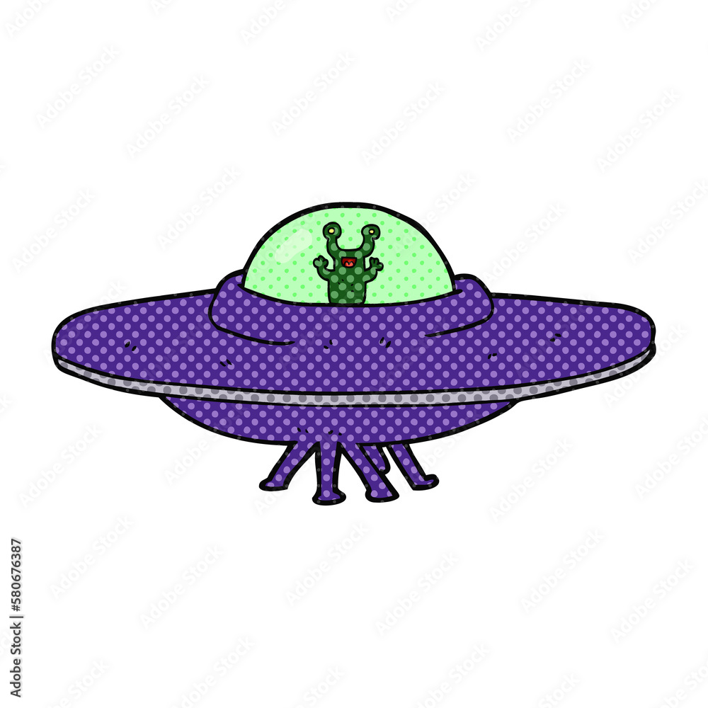 cartoon alien spaceship cartoon alien spaceship