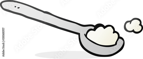 Tableau sur toile cartoon teaspoon of salt