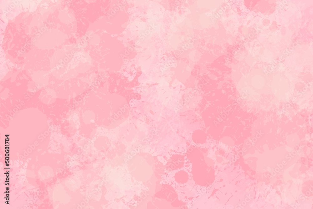 Pink paint splash, abstract painted background