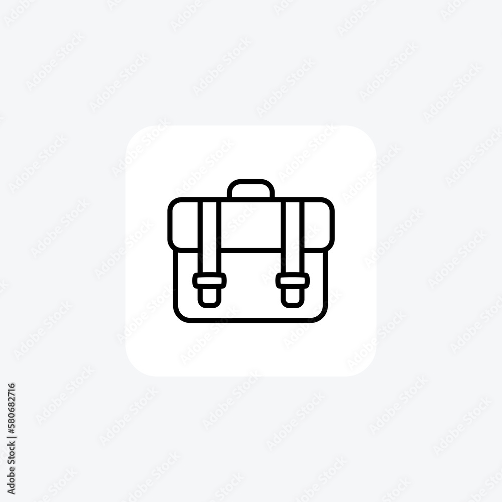 Bag, backpack fully editable vector fill icon
Bag, backpack fully editable vector fill icon