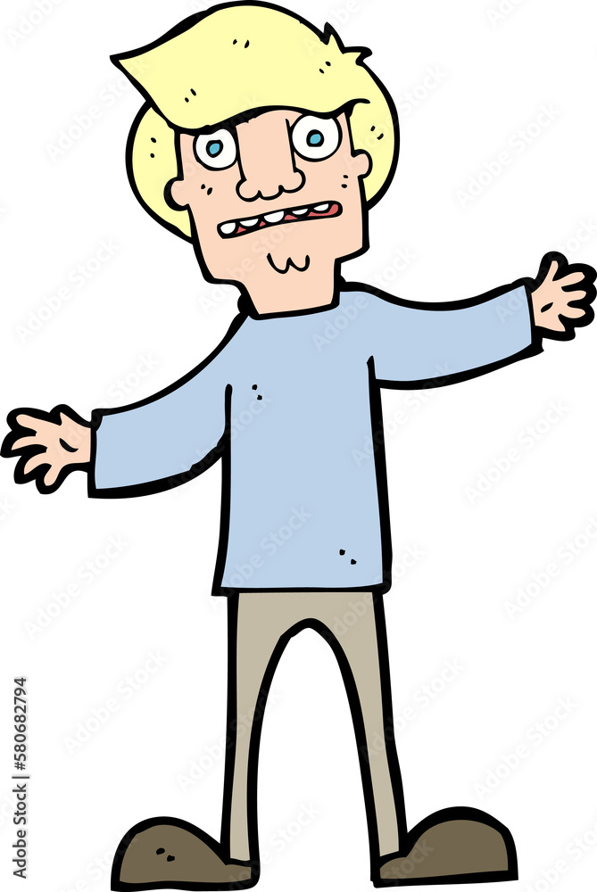 cartoon surprised man cartoon surprised man
