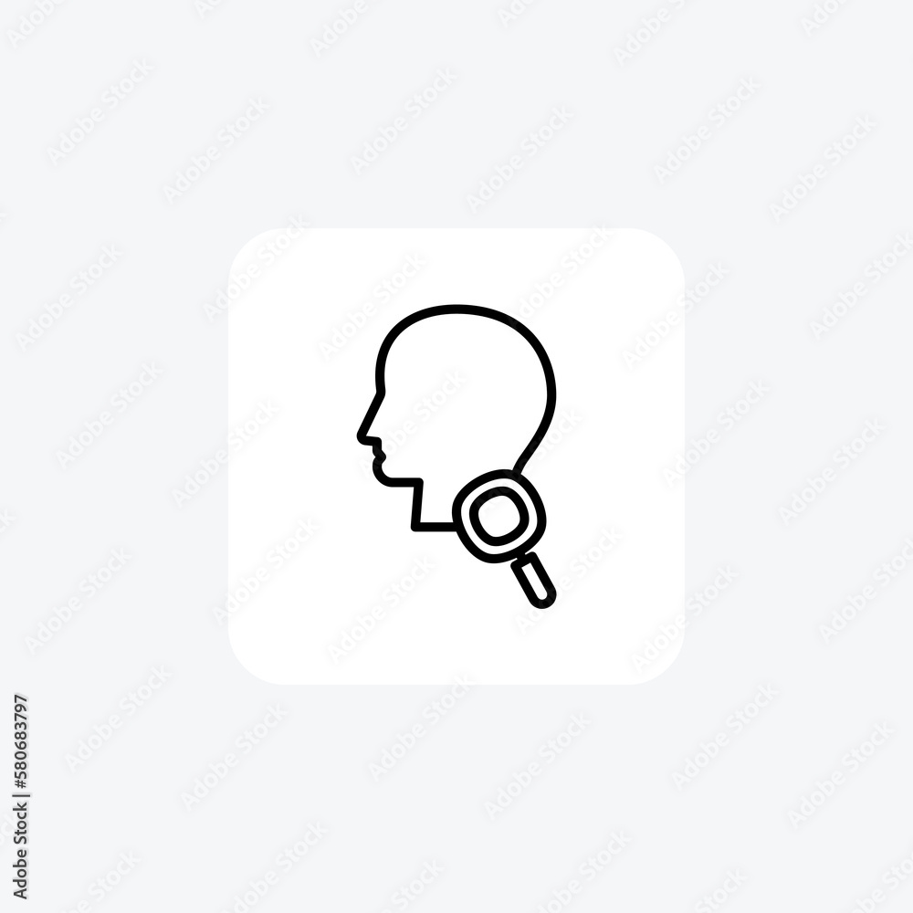 Checkup, examination fully editable vector Line Icon Checkup, examination fully editable vector Line Icon