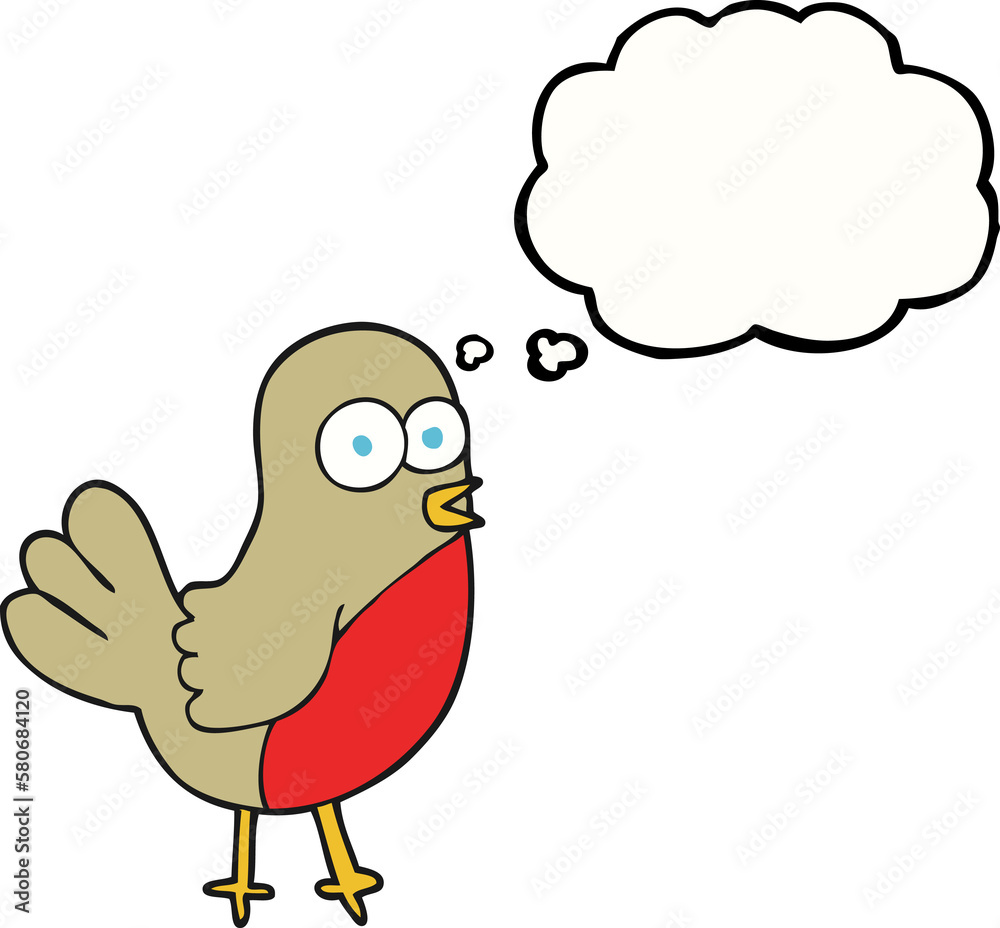 thought bubble cartoon robin thought bubble cartoon robin
