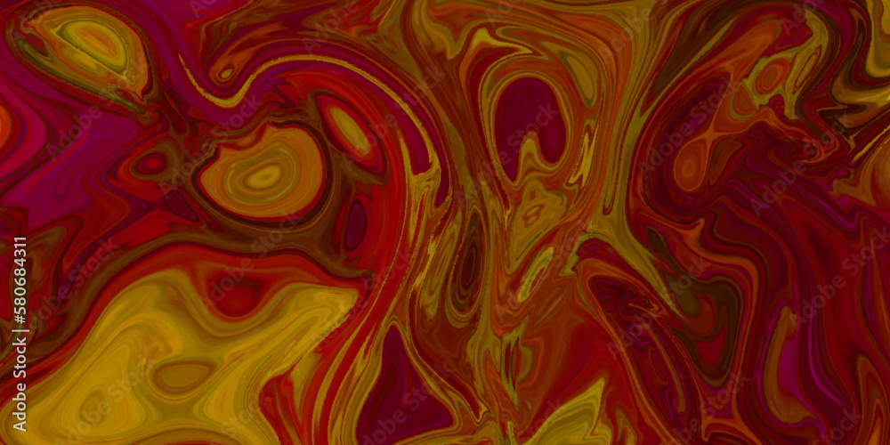 Fire flames on red and orange background with Luxurious colorful liquid marble surfaces design. Abstract color acrylic pours liquid marble surface design. Beautiful fluid abstract paint background. Fire flames on red and orange background with Luxurious colorful liquid marble surfaces design. Abstract color acrylic pours liquid marble surface design. Beautiful fluid abstract paint background.