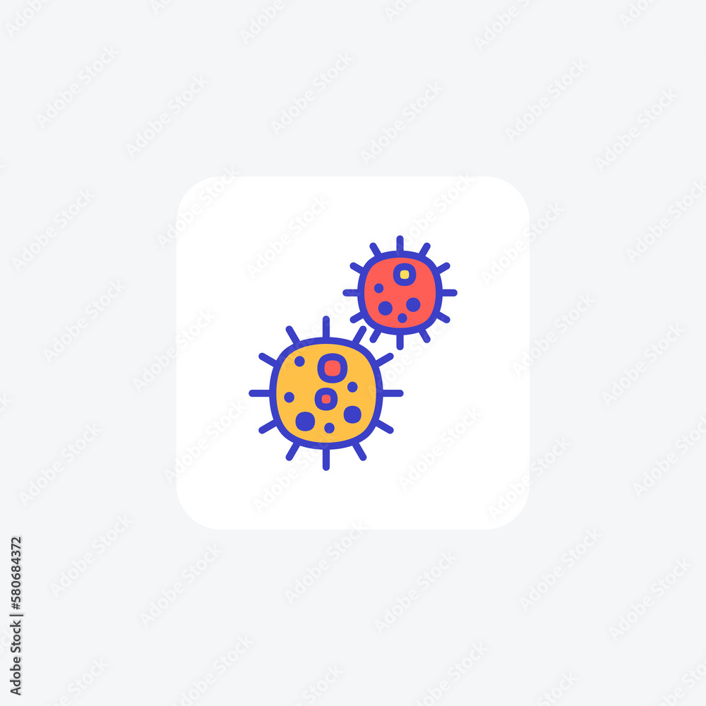 Coronavirus, covid fully editable vector fill icon
Coronavirus, covid fully editable vector fill icon