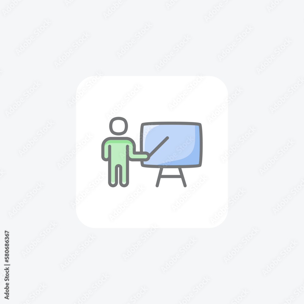 Business, conference fully editable vector line icon
Business, conference fully editable vector line icon
