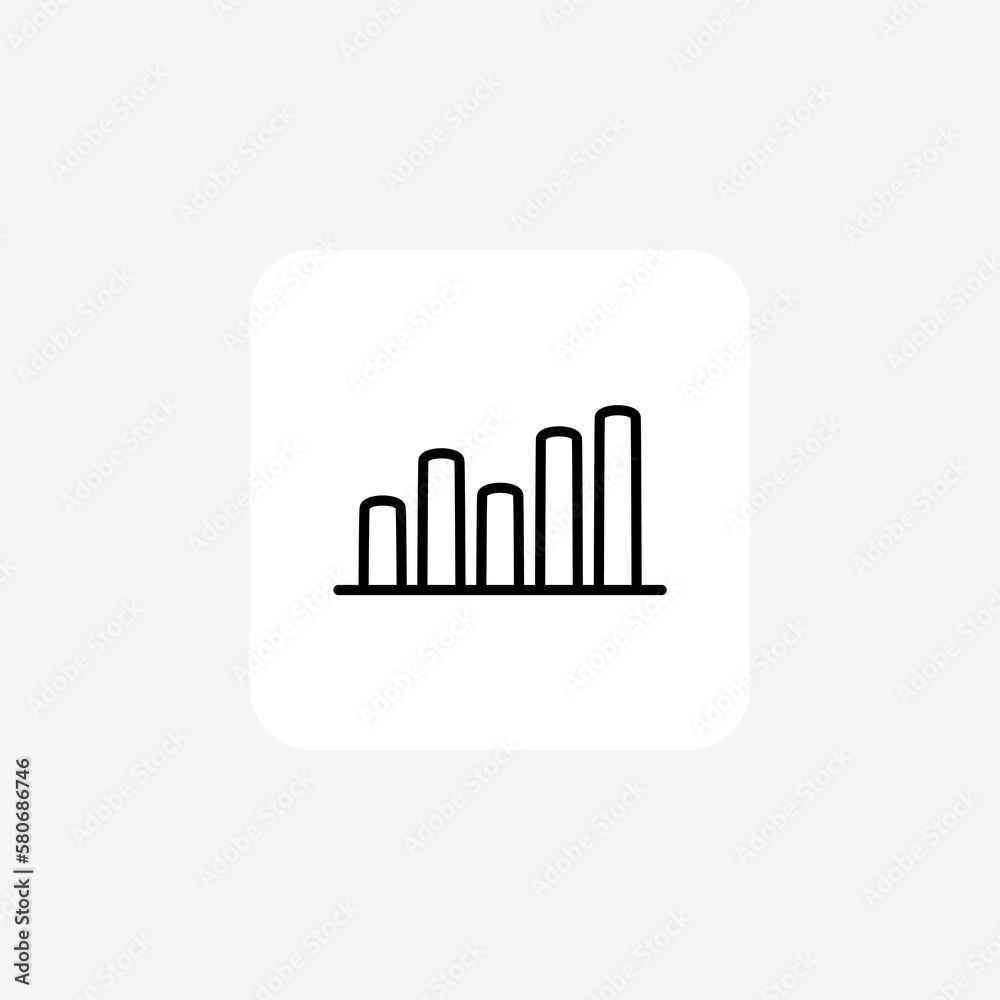 Investment, finance fully editable vector fill icon

