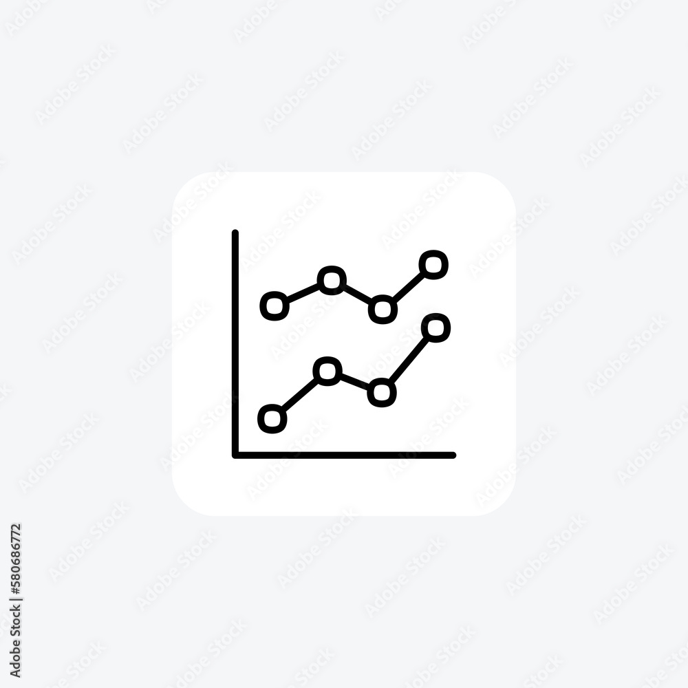 Chart, data fully editable vector fill icon
Chart, data fully editable vector fill icon