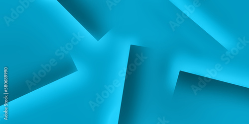 Eckige Erhebungen auf blauem Untergrund als grafischer Hintergrund