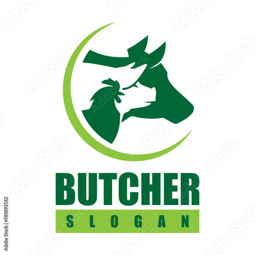 logo artisan boucher boucherie charcuterie