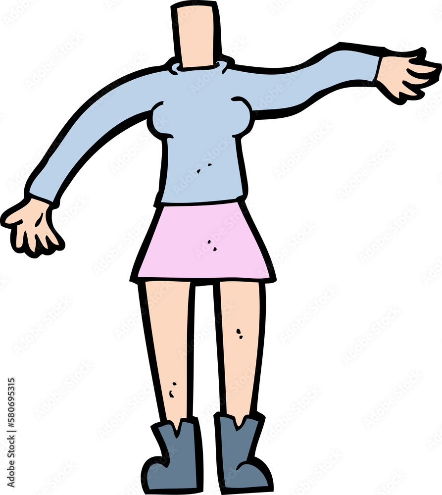 cartoon female body (add photos or mix and match cartoons) cartoon female body (add photos or mix and match cartoons)