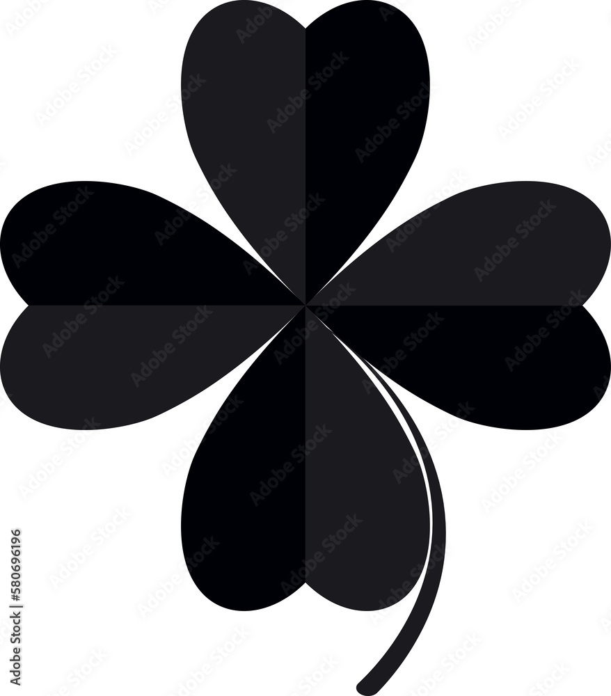 Clover icon, four leaf, PNG illustration Clover icon, four leaf, PNG illustration