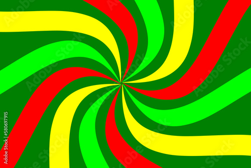 Abstract vector geometric background with irregularly shaped lines that are circularly distributed creating a sense of rotation and illusion	