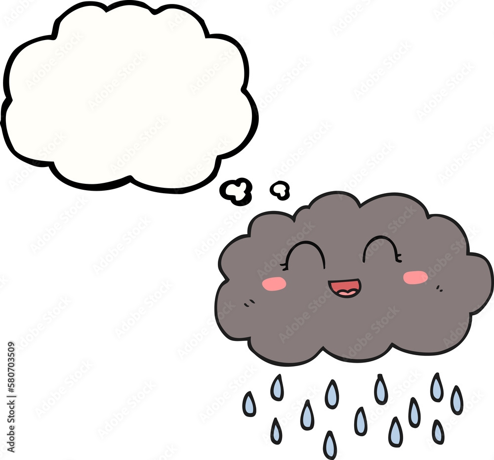 thought bubble cartoon rain cloud thought bubble cartoon rain cloud