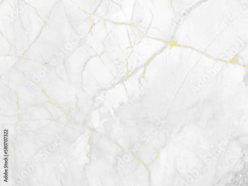 White and gold marble texture background design for your creative design © TON_PHOTO