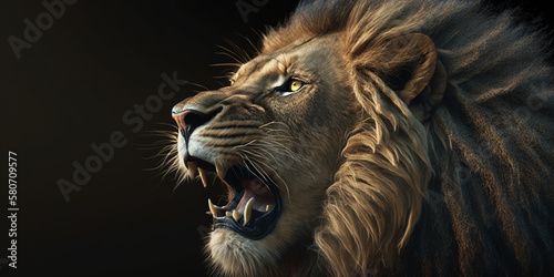 lion "king of the jungles" © pro