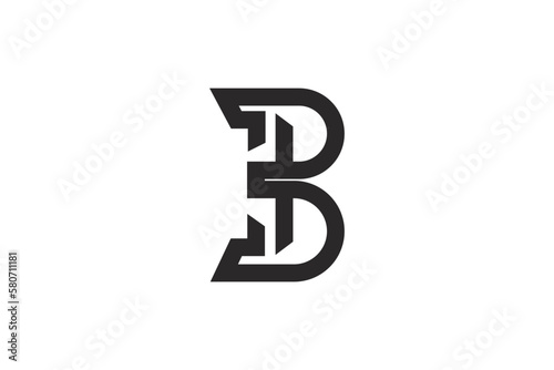Free Download letter B logo design ideas, abstract design vector - GFXLoad