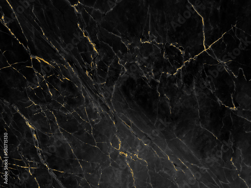 Black and gold marble luxury wall texture with shiny golden line pattern abstract background design for a cover book or wallpaper and banner website. 