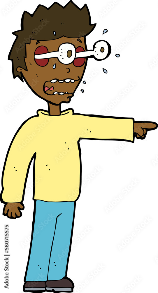 cartoon man with popping out eyes cartoon man with popping out eyes