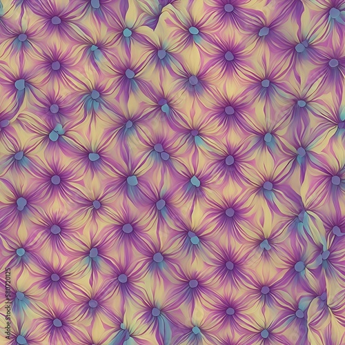 seamless pattern with flowers