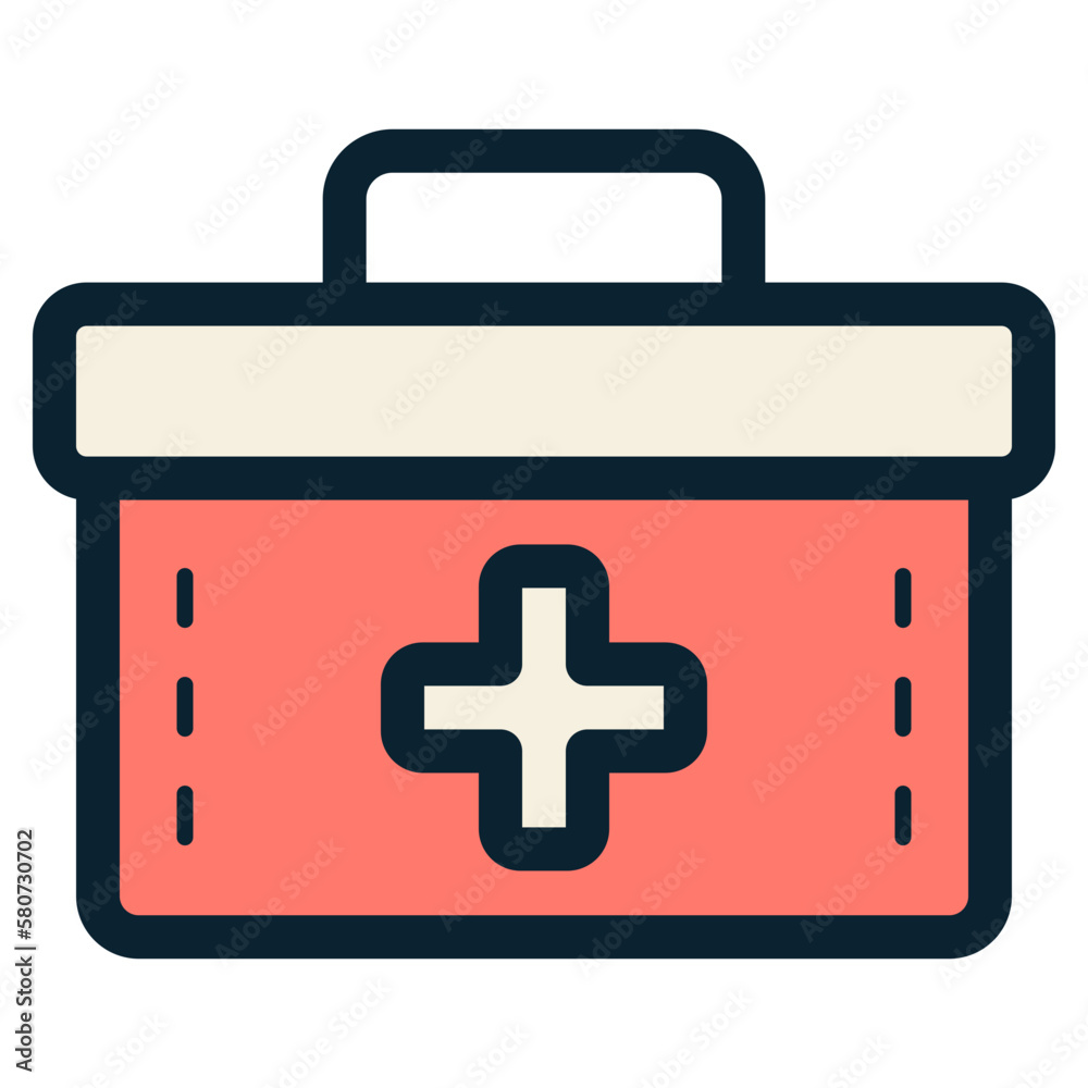 Obraz premium first aid kit icon